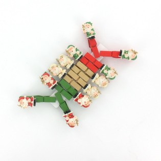 12 MOLLETTE DI BABBO NATALE (12 pz.)