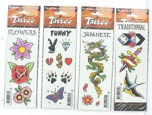 ADESIVI TATUAGGIO (50 pz.)