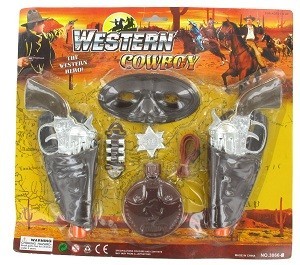 SET DA GIOCO COWBOY DEL WESTERN (6 pz.)