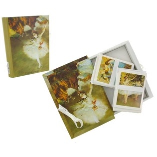 LIBRO DI CARTOLINE - MODELLO BALLERINE DI DEGAS (1 pz.)