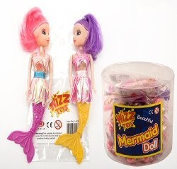 Bambola Sirena in Tubetto (36 pz.)