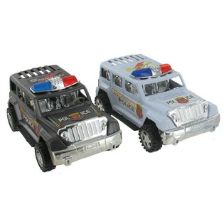 JEEP DELLA POLIZIA A FRIZIONE (12 pz.)