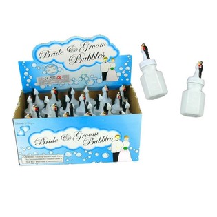 BOLLE DI SAPONE PER MATRIMONIO - SPOSI (24 pz.)
