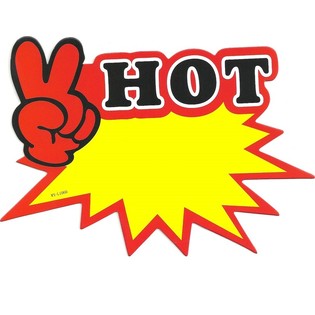 CARTELLINI PER OFFERTE - MODELLO 8 (9 pz.)