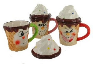 Tazza Gelato con Coperchio (6 pz.)