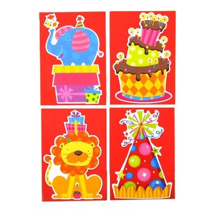 BIGLIETTI D'INVITO COMPLEANNO + BUSTE (24 pz.)