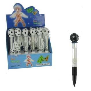 Penna Bolle di Sapone Calcio Luminosa (24 pz.)