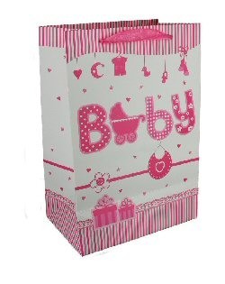 BORSA NASCITA - ROSA BEB&Egrave; (12 pz.)