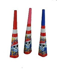 6 LINGUE DI SUOCERA PER COMPLEANNO - "PIRATE PARTY" (6 set)