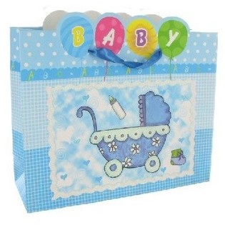 SACCHETTO NASCITA - BABY BLUE (12 pz.)