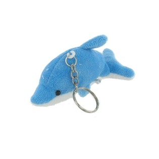 PORTACHIAVI DELFINO DI PELUCHE CON LUCE (18 pz.)