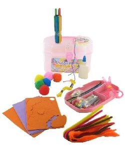 Valigetta Creativa per Lavoretti B2B | Set Bricolage Bambini