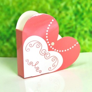 Scatoline Regalo per Matrimonio - Cuore Donna (12 pz.)