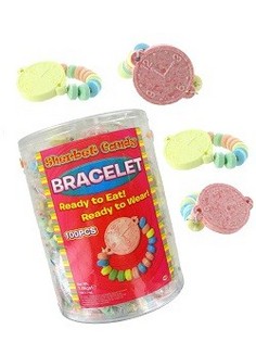 Braccialetto di Caramelle 14g in Barattolo (100 pz.)