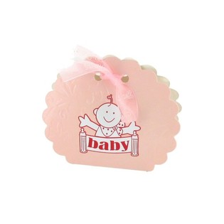 Scatoline Regalo Nascita e Battesimo - Rosa (12 pz.)