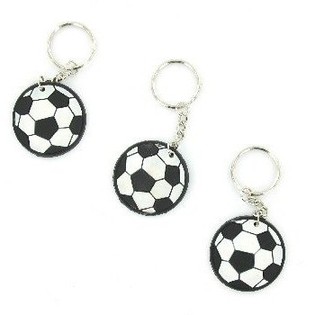 PORTACHIAVI A FORMA DI PALLONE DA CALCIO (24 pz.)