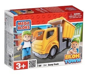 Camion Cassone Ribaltabile Mega Bloks Blok Town - 354 (2 pz.)