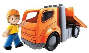 MEGABLOKS BLOK TOWN Camion da Rimorchio - 356
