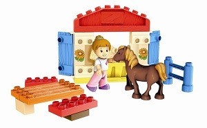 MEGABLOKS BLOK TOWN SCUDERIA DEI PONY - 361 (2 pz.)