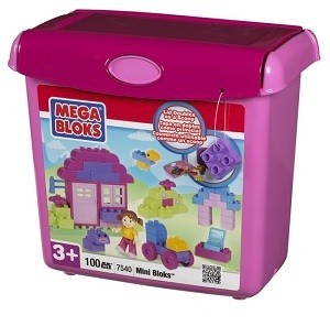 MEGABLOKS MINI BLOKS - 7540 Set di Costruzioni (100 pezzi)