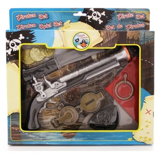 Pistola da Pirata con Accessori (2 pz.)