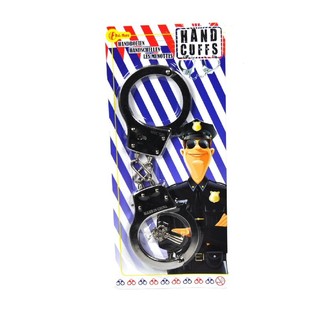 MANETTE DA POLIZIOTTO IN METALLO (5 pz.)