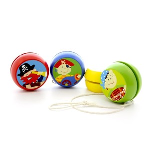Yo-Yo in Legno Pirati (12 pz.)