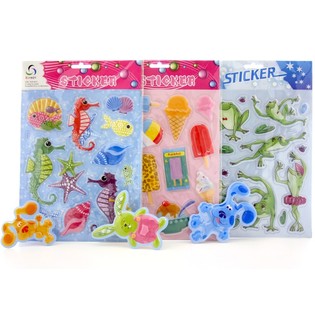 Simpatici Adesivi Pop-Up (12 pz.)