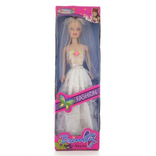 BAMBOLA IN ABITO DA SPOSA (6 pz.)