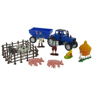 Set di Gioco Fattoria Completo & Decorazione Torte (12 Set)
