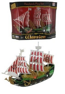 Galeone dei Pirati Giocattolo con Luci e Suoni (Set da 2) | {$companyname}