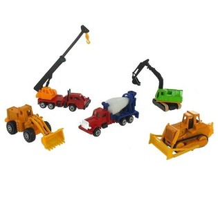 VEICOLI DA COSTRUZIONE IN METALLO (35 pz)