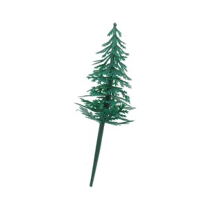 DECORAZIONE PER TORTE - ALBERI DI NATALE (100 pz.)