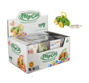 MACCHININA A CARICA CON CARAMELLE (24 pz.)