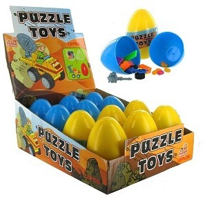 COSTRUZIONI CON CARAMELLE IN UOVO (12 pz.)