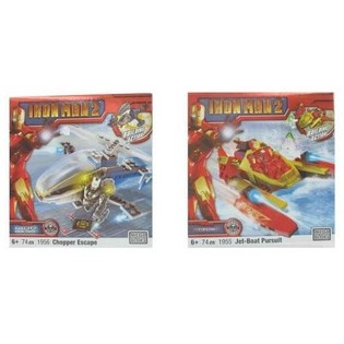 Veicolo e personaggio MEGABLOKS Iron Man 2