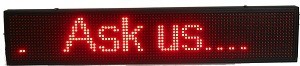 Insegna Scorrevole a LED Pubblicitaria