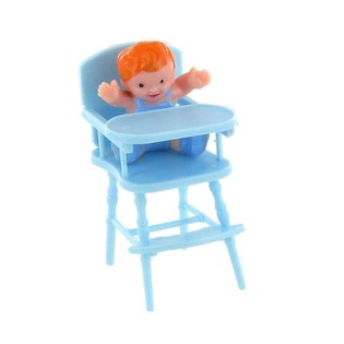 NEONATO SU SEGGIOLINO BLU (9 pz.)