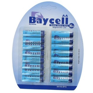 BATTERIE "BAYCELL" AA - SUPER HEAVY DUTY (10x16 pezzi)
