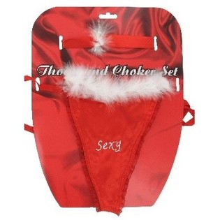 PERIZOMA SEXY E CHOKER SU SCHEDA (12 pz.)