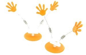 Portacartellini offerte a forma di manina (10 pz.)