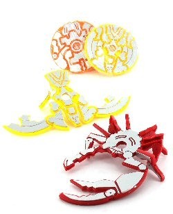 DISCO TRASFORMATORE 3-D (24 pz.)