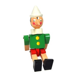 BURATTINO DI LEGNO PINOCCHIO 14 CM (6 pz.)