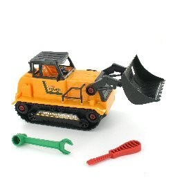 Bulldozer da Assemblare Fai-da-Te (Set da 4)