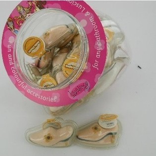 Pastiglie da Bagno Frizzanti a Forma di Scarpa (24 pz.)