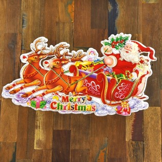 CARTELLI DECORATIVI IN 2 PEZZI - SLITTA (1 pz.)