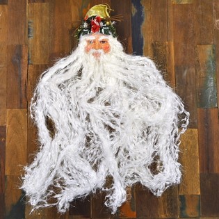 BABBO NATALE CON BARBA LUNGHISSIMA (3 pz.)