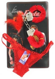 SET PICCANTE BE NAUGHTY - MODELLO 2 (2 pz.)