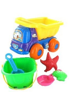 GRANDE SET DA SPIAGGIA - MODELLO CAMION CASSONATO (2 pz.)