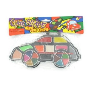 SET DI ACQUERELLI - MODELLO AUTO (12 pz.)